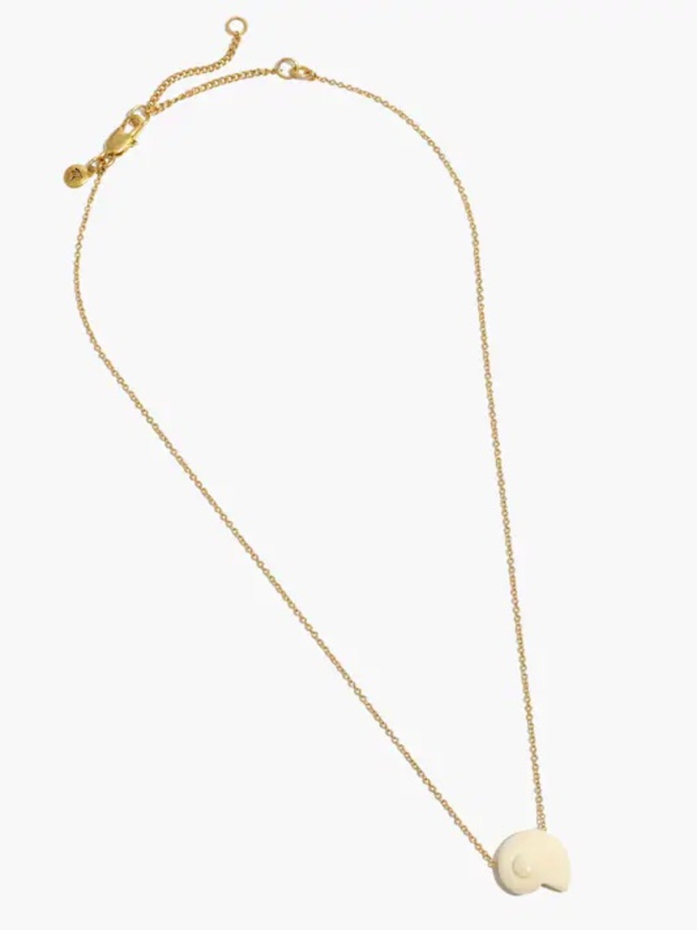 Madewell Shell Pendant Necklace